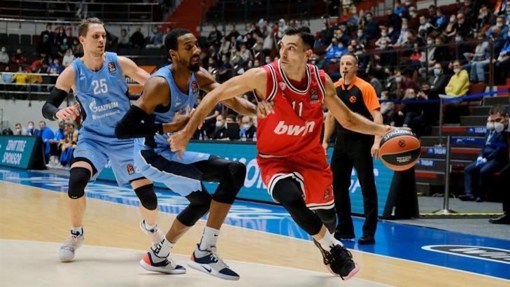 Zenit St Petersburg - Olympiacos maç sonucu: 66-75
