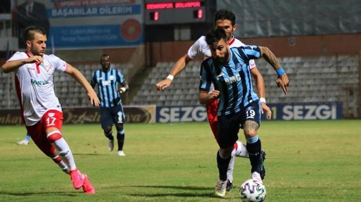 Adana Demirspor - Boluspor maç sonucu: 1 - 1