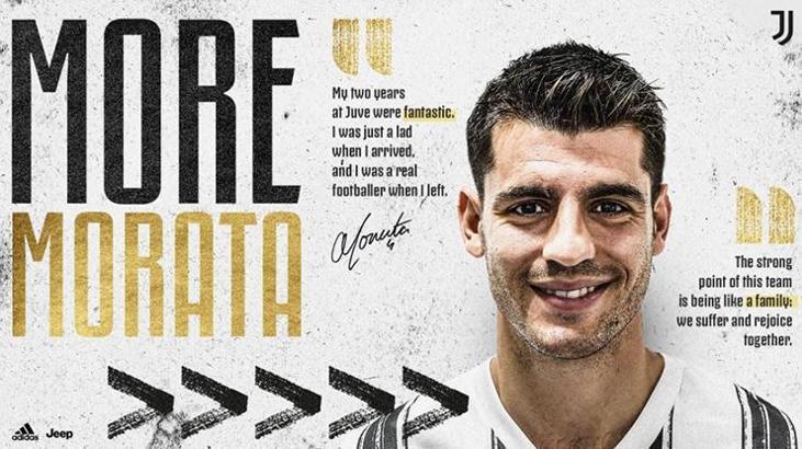 Juventus Morata'yı transfer etti