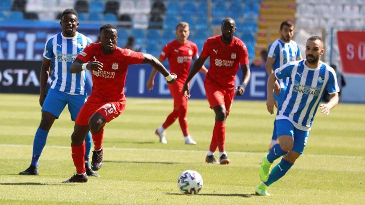 Erzurumspor - Sivasspor maç sonucu: 1-2
