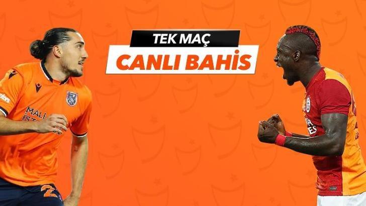Başakşehir-Galatasaray canlı bahis heyecanı Misli.com'da