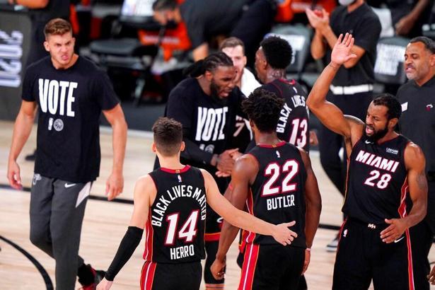 NBA finalinde Lakers'ın rakibi Miami Heat oldu