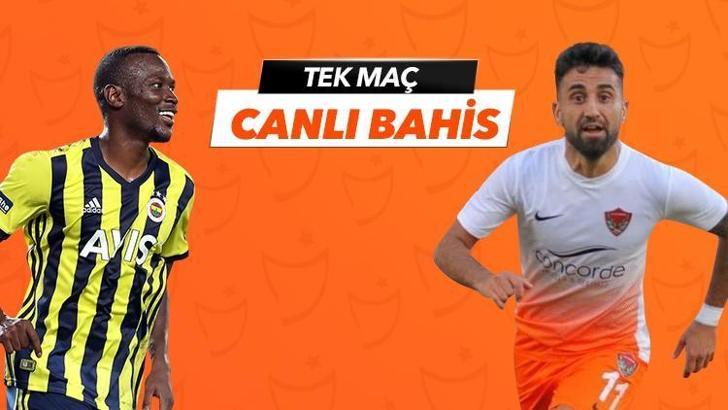 Fenerbahçe - Hatayspor maçı iddaa oranları! Heyecan misli.com'da