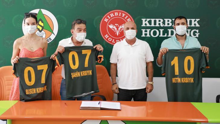 Aytemiz Alanyaspor, Kırbıyık Holding ile 1 yıllık reklam sponsorluğu sözleşmesi imzaladı