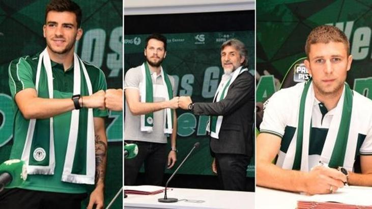 Konyaspor üç transfer birden yaptı
