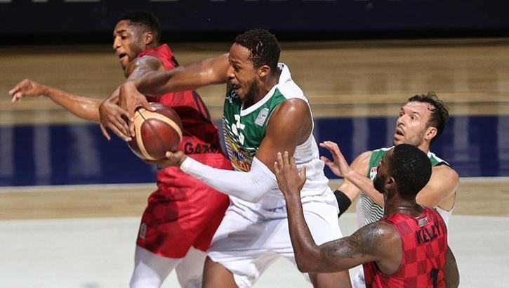 Frutti Extra Bursaspor - Gaziantep Basketbol: 74-86