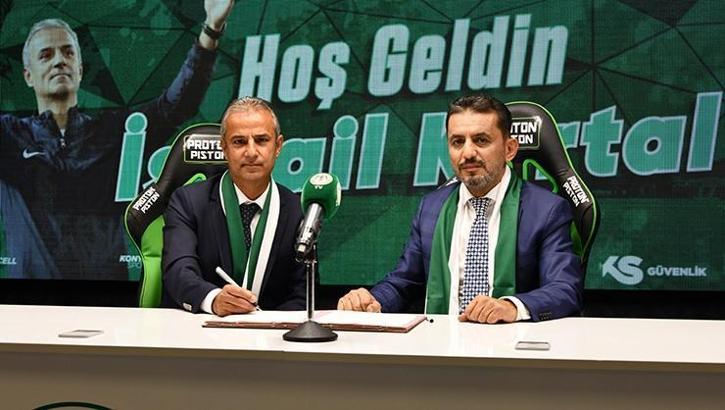 SON DAKİKA! Konyaspor, İsmail Kartal ile 2 yıllık sözleşme imzaladı