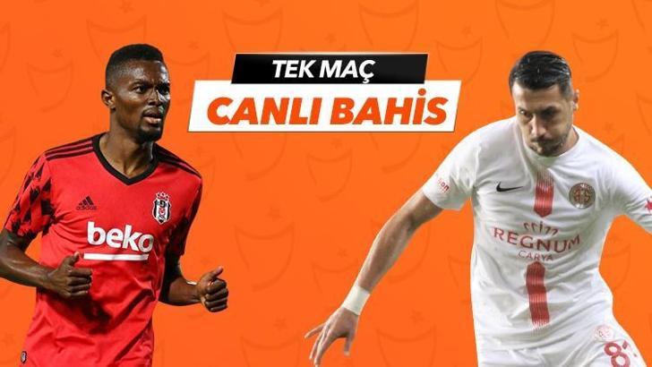 Beşiktaş - Antalyaspor maçı iddaa oranları! Heyecan misli.com'da