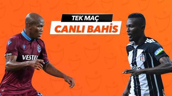 Trabzonspor - Beşiktaş maçı iddaa oranları! Heyecan misli.com'da