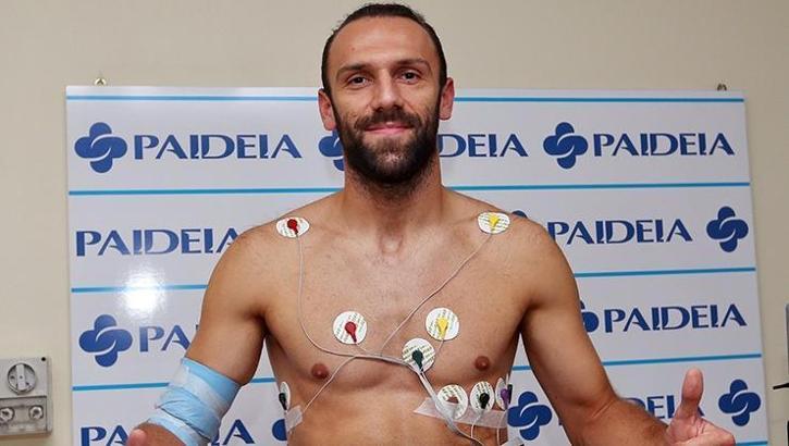 Vedat Muriç Lazio için sağlık kontrolünden geçti
