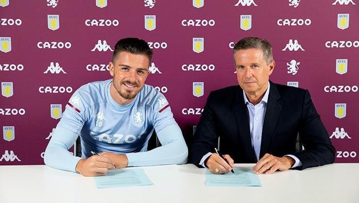 Aston Villa, Jack Grealish ile 5 yıllık sözleşme imzaladı
