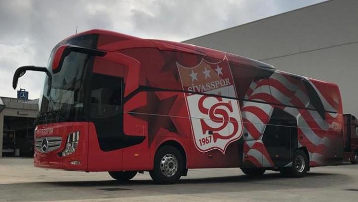 Sivasspor'un yeni takım otobüsü hazır