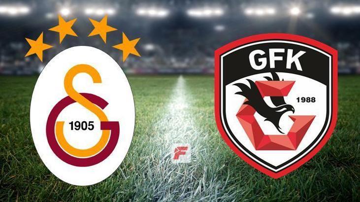 Galatasaray - Gaziantep FK (İlk 11'ler belli oldu)
