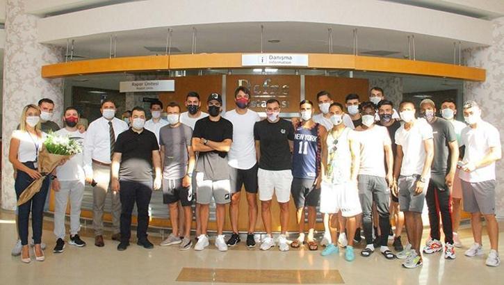 Hatayspor'da futbolcular sağlık kontrolünden geçirildi