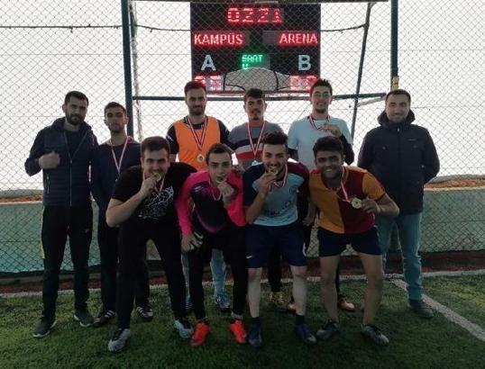 Elmalı MYO'da futbol turnuvası