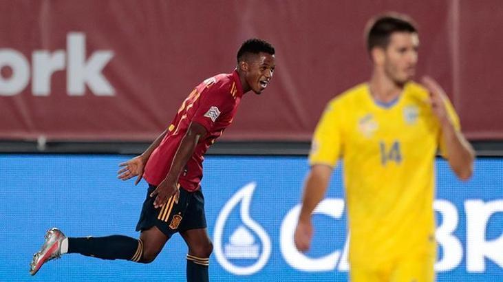 Ansu Fati İspanya adına gol atan en genç oyuncu oldu
