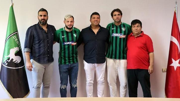 Denizlispor'da Sakıb Aytaç ve Özer Özdemir imzayı attı