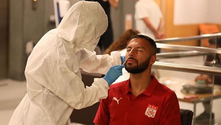 Sivasspor, korona testinden geçti