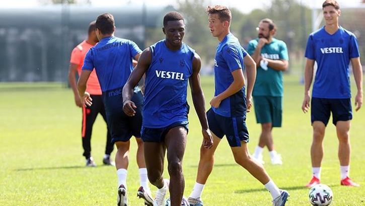 Trabzonspor'un bugünkü idmanında son durum