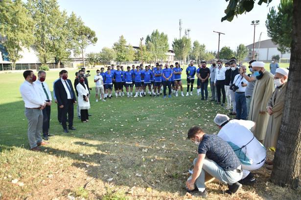 İnegölspor, yeni sezonu kurban keserek açtı
