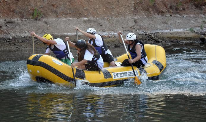 Dalaman Sarsala Gençlik ve Spor Kulübü Rafting Takımı, 6 ay sonra suya indi