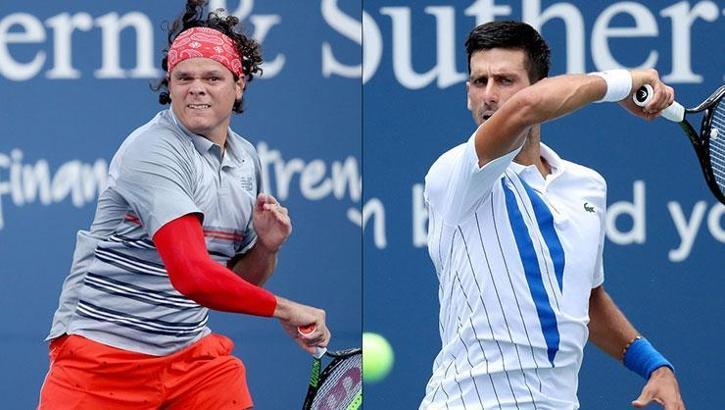 Western & Southern Açık'ta finalin adı Djokovic-Raonic