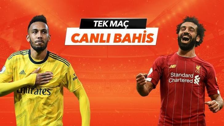 Arsenal-Liverpool canlı bahis heyecanı Misli.com'da