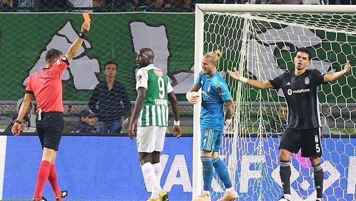 Beşiktaş'tan az faul, çok kart!