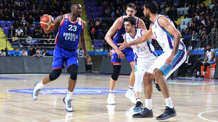 Afyon Belediyespor-Anadolu Efes: 74-105