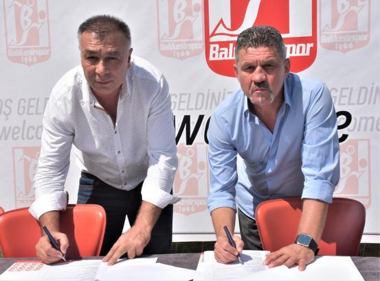 Balıkesirspor, teknik direktör Mesut Dilsöz ile sözleşme imzaladı