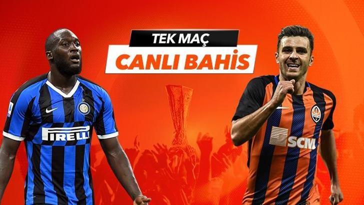 Inter - Shakhtar maçı iddaa oranları! Heyecan misli.com'da