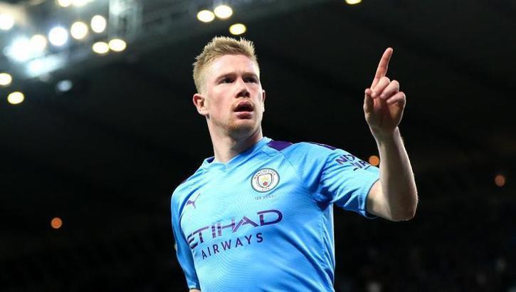 İngiltere Premier Lig'de yılın oyuncusu De Bruyne