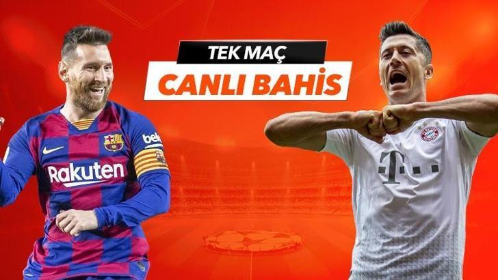 Barcelona - Bayern Munih maçı iddaa oranları! Heyecan misli.com'da
