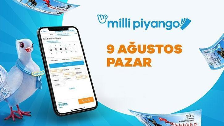 9 Ağustos Milli Piyango çekilişi sona erdi