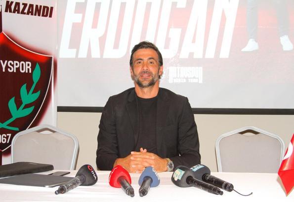 Ömer Erdoğan: Hatayspor'un başarısı için canla başla mücadelede edeceğiz