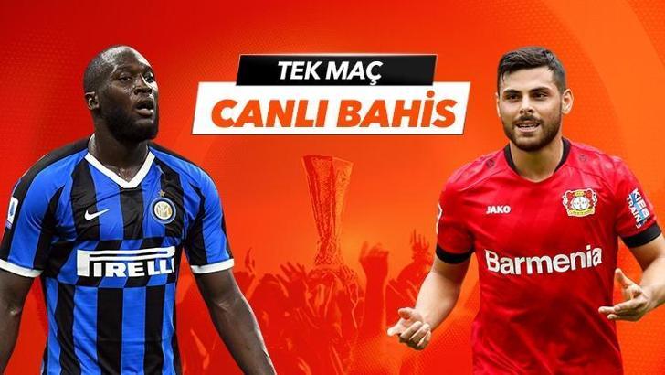 Inter - Leverkusen maçı iddaa oranları! Heyecan misli.com'da