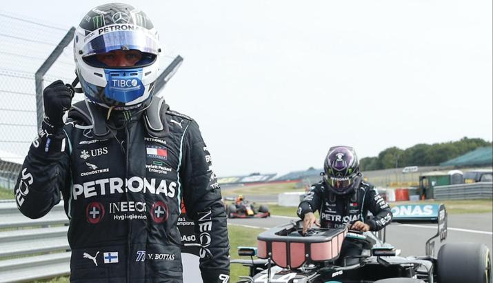 Büyük Britanya'da pole pozisyonu Valtteri Bottas'ın