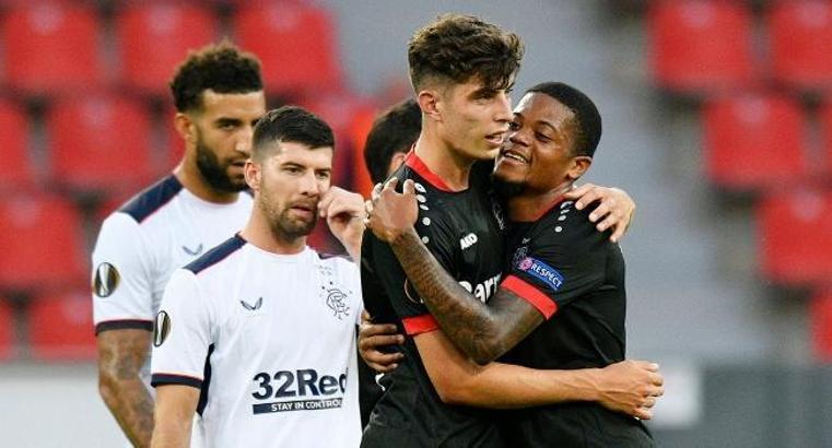 Bayer Leverkusen - Glasgow Rangers maç sonucu: 1-0