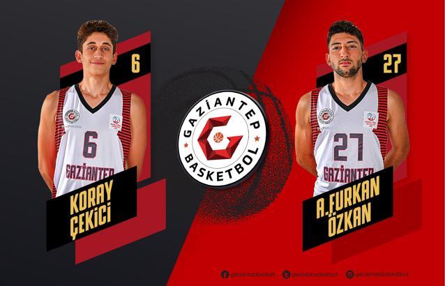 Gaziantep Basketbol'a altyapıdan 2 takviye