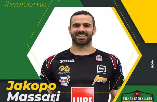 Solhanspor, İtalyan smaçör Jacopo Massari ile anlaştı