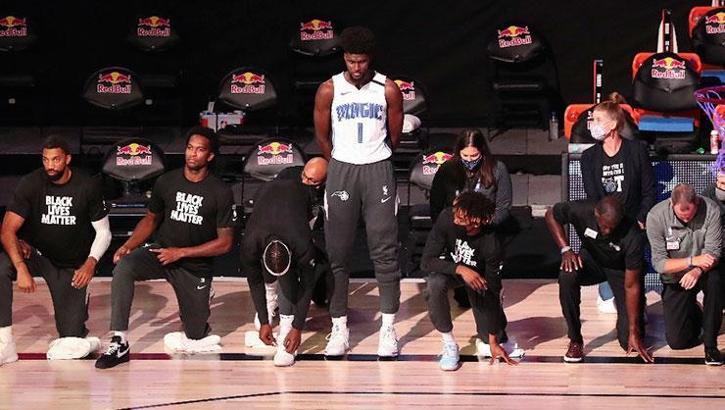 Orlando Magicli Jonathan Isaac, diz çökme eylemine katılmadı