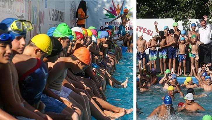 Gençlik ve Spor Bakanlığı'ndan 19 ile portatif yüzme havuzu