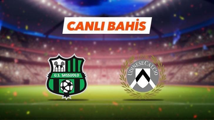 Sassuolo - Udinese maçı iddaa oranları! Heyecan misli.com'da