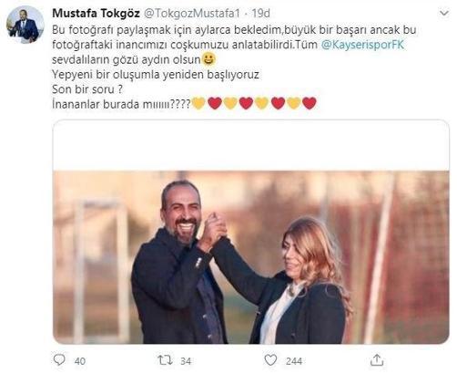 Mustafa Tokgöz: Kayserispor sevdalıların gözü aydın olsun