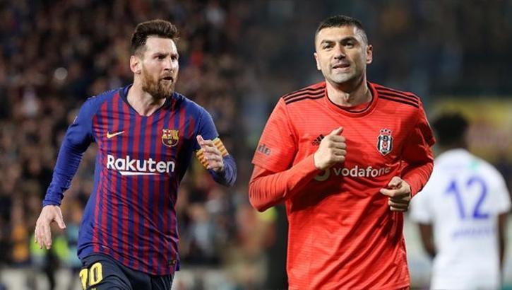Burak Yılmaz'ın tek rakibi Lionel Messi!