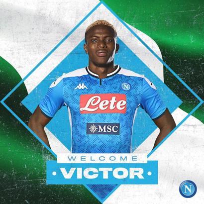 Napoli, Osimhen'i kadrosuna kattı