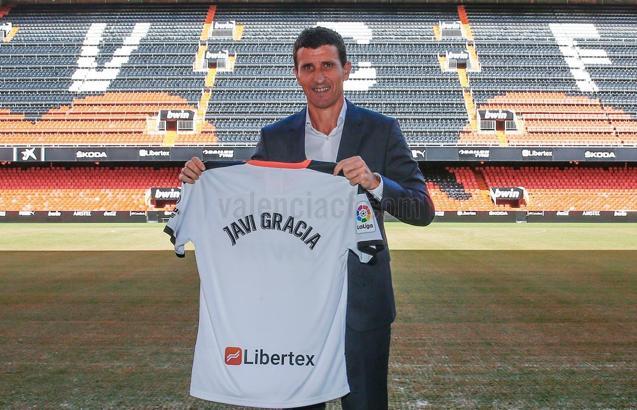 Valencia'nın yeni hocası Javi Gracia