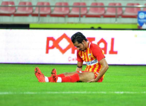 Kayserispor'da futbolcular büyük üzüntü yaşadı