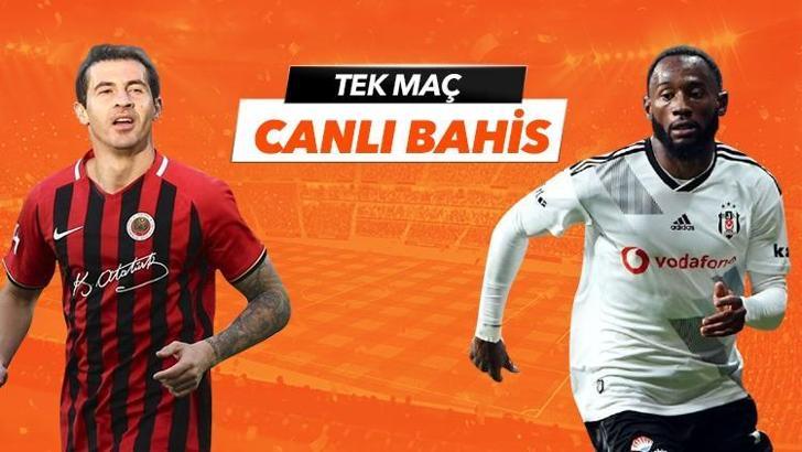 Gençlerbirliği - Beşiktaş maçı iddaa oranları! Heyecan misli.com'da