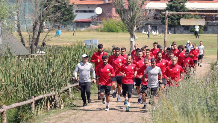 Samsunspor'da yeni sezon hazırlıkları sürüyor